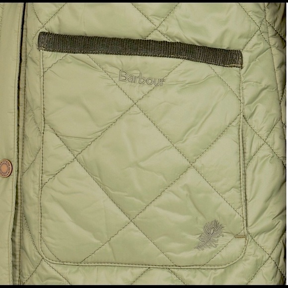 💥SALE💥 NWT Barbour Elizabeth Quilted Jacket, US 10 - Picture 16 of 16
